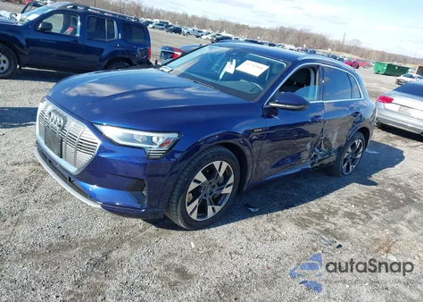 2021 Audi E-Tron Premium Quattro z USA, uszkodzony, nr VIN WA1AAAGEXMB013559